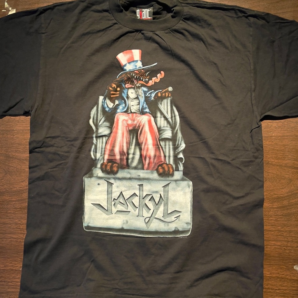 Jackyl Rock Me Roll Me off America tour T-Shirt FREE guitar pick with purchase